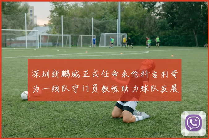 深圳新鹏城正式任命米伦科吉利奇为一线队守门员教练助力球队发展