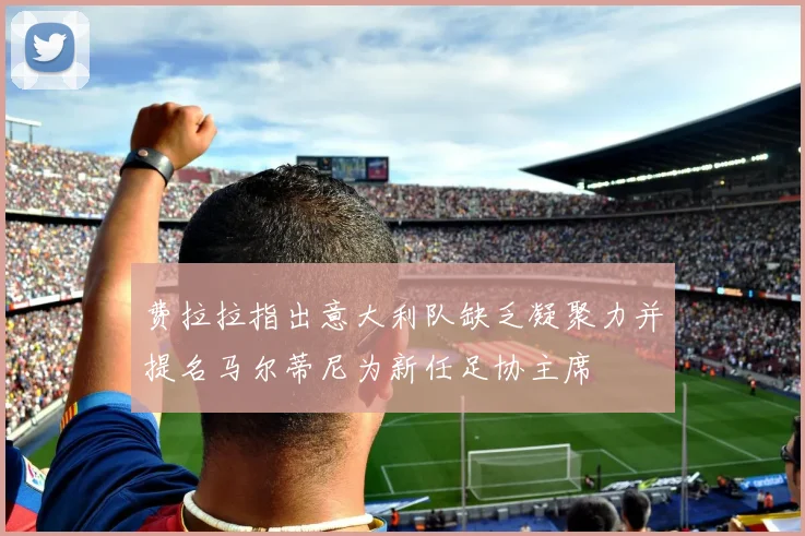 费拉拉指出意大利队缺乏凝聚力并提名马尔蒂尼为新任足协主席